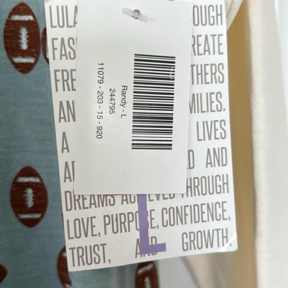 NWT LuLaRoe Randy Tee - Picture 2 of 4